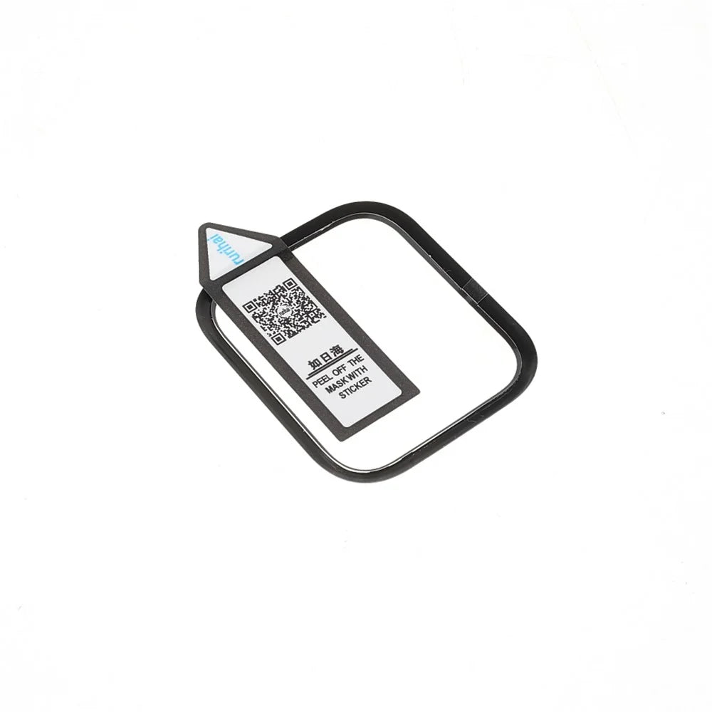 RURIHAI Anti-Scratch Full Coverage 3D Curved Edge HD 0.26mm PMMA Glass Screen Protector for Apple Watch Series 7 41mm - 5
