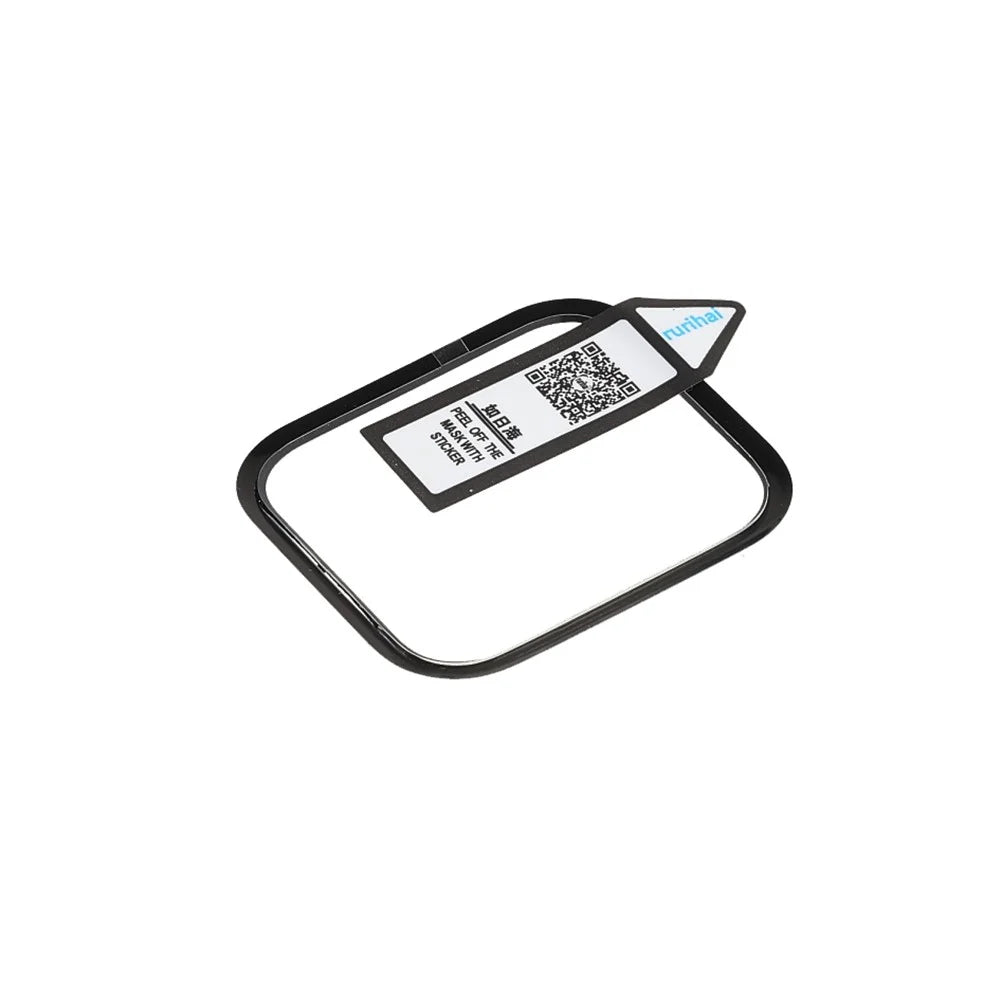 RURIHAI 3D Curved Edge 0.26mm Full Coverage HD Clear PMMA Glass Screen Protector for Apple Watch Series 7 45mm - 5