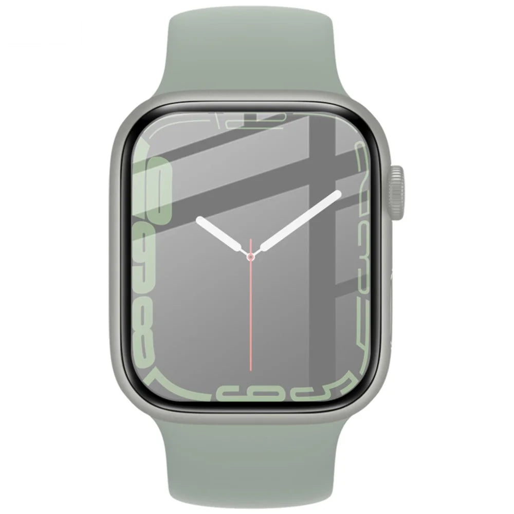IMAK for Apple Watch Series 9 / 8 / 7 41mm High Definition Anti Scratch Full Size PMMA Glass Screen Protector - 3