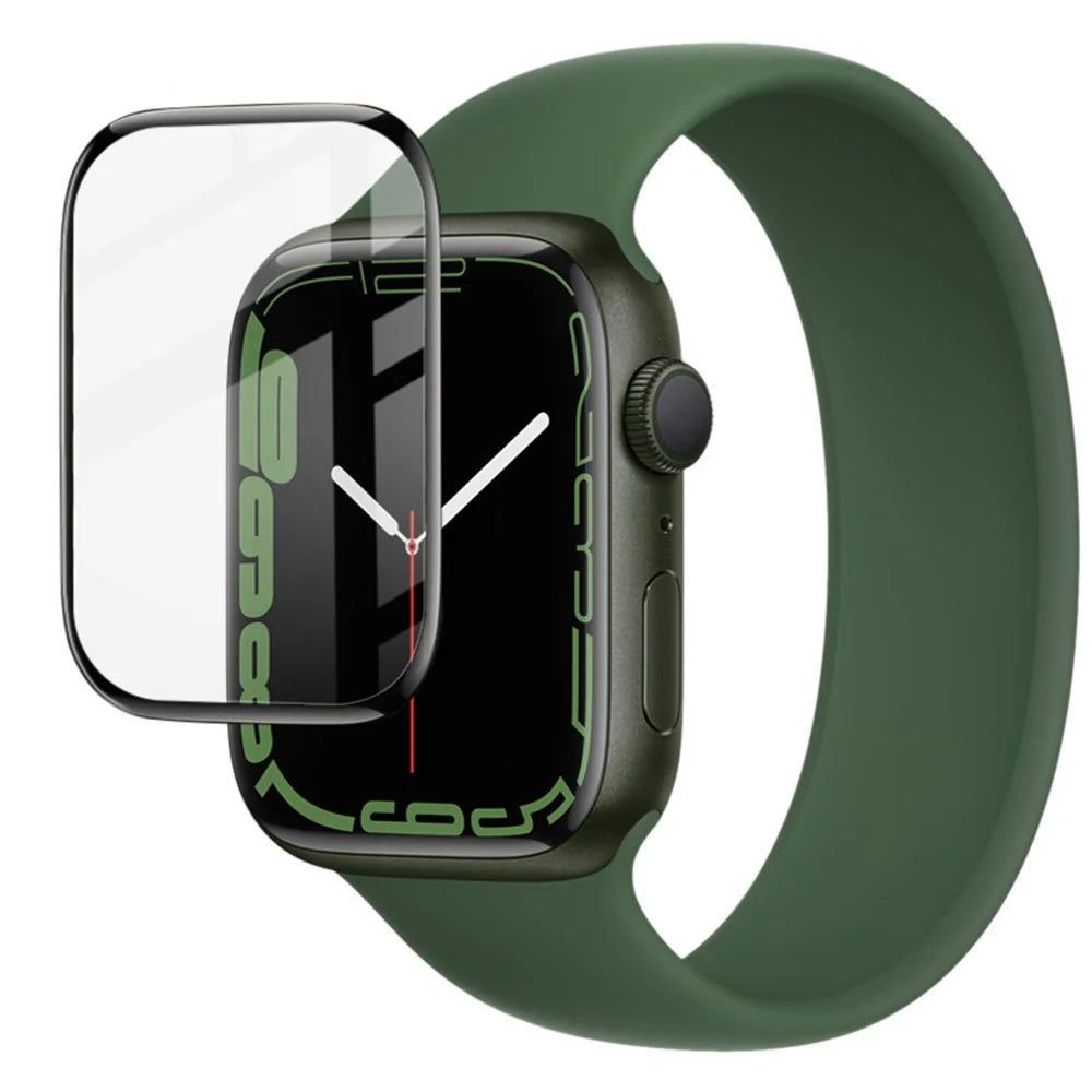 IMAK for Apple Watch Series 9 / 8 / 7 41mm High Definition Anti Scratch Full Size PMMA Glass Screen Protector - 4
