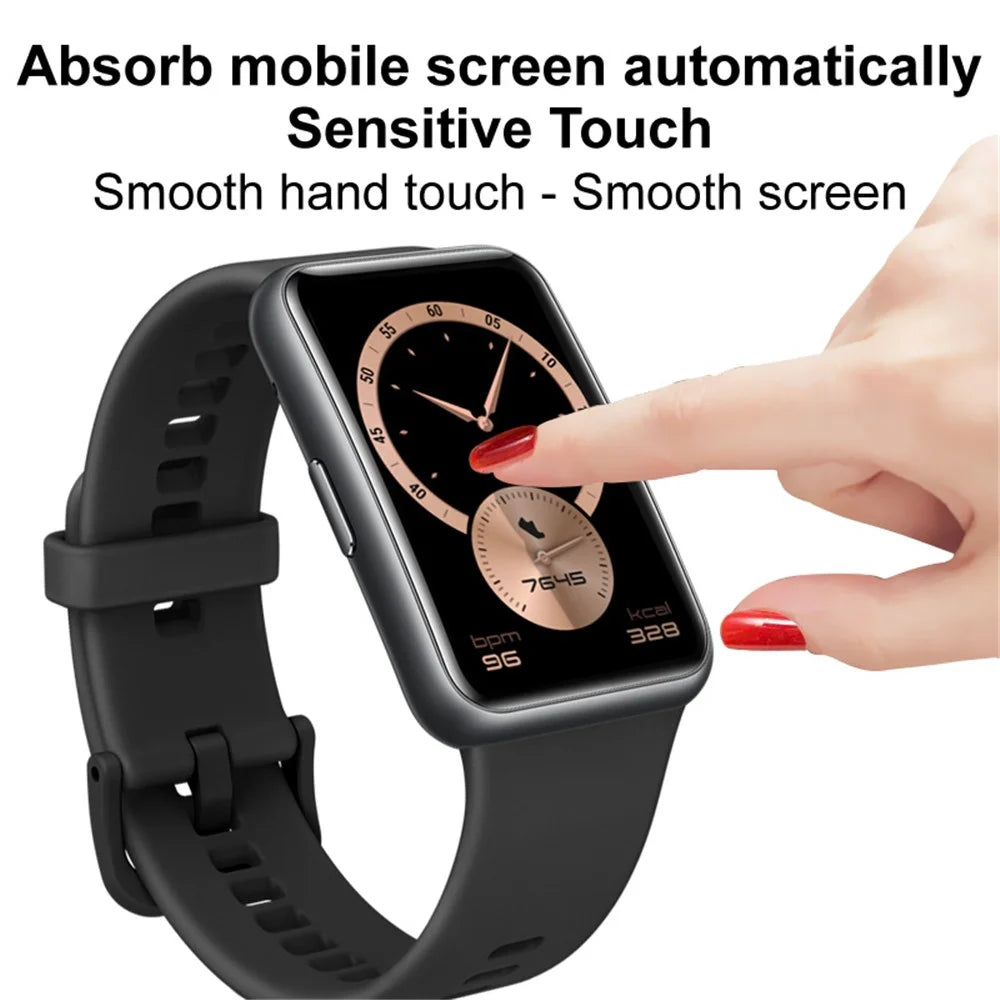 IMAK for Apple Watch Series 9 / 8 / 7 41mm High Definition Anti Scratch Full Size PMMA Glass Screen Protector - 7