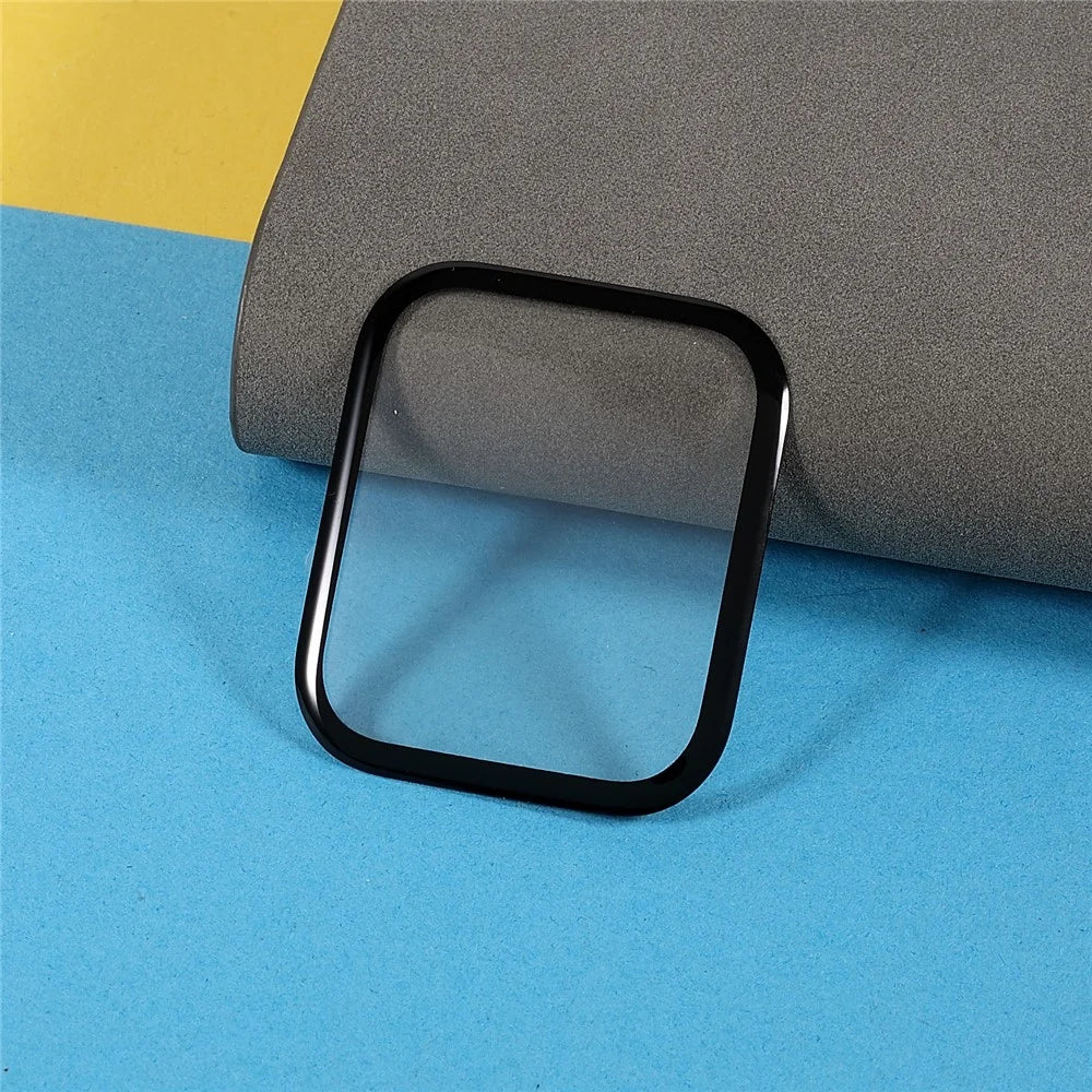 Full Coverage Full Glue HD 9H Anti-explosion Tempered Glass Screen Protector for Apple Watch Series 9 / 8 / 7 45mm - 4