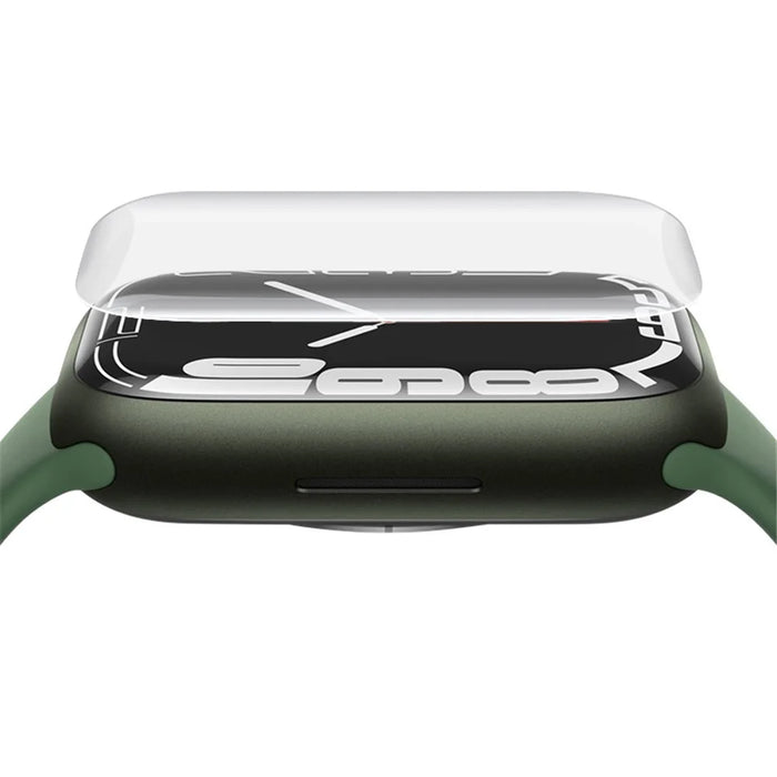 IMAK 2Pcs/Set Hydrogel Film III Full Coverage Curved Surface Transparent Soft TPU Screen Protector for Apple Watch Series 7 41mm - 5
