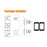 ENKAY HAT PRINCE 2Pcs / Set Anti-fingerprint Full Coverage 3D Curved Soft PC Edge + PMMA HD Clear Screen Protector for Fitbit Charge 6 / 5 - 7