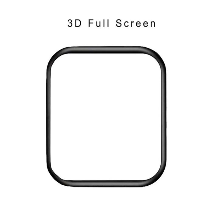 3D Curved Edge Full Glue Full Coverage Waterproof HD Tempered Glass Screen Protector for Apple Watch Series 7 41mm - 6