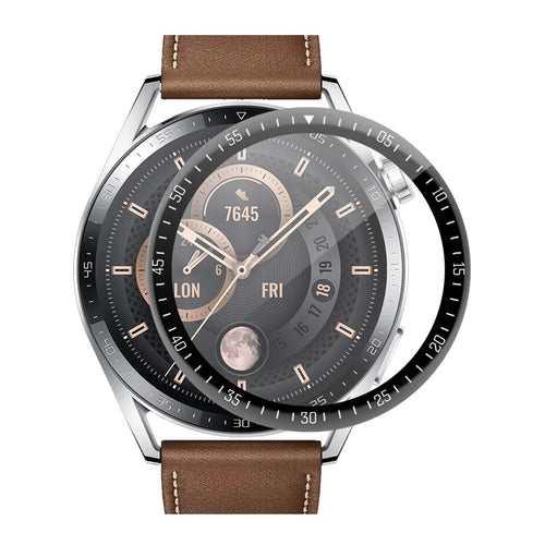 ENKAY HAT PRINCE 3D Curved Full Screen Soft PC Edge + PMMA Scratch Resistant HD Clear Screen Protector for Huawei Watch GT 3 46mm - 1