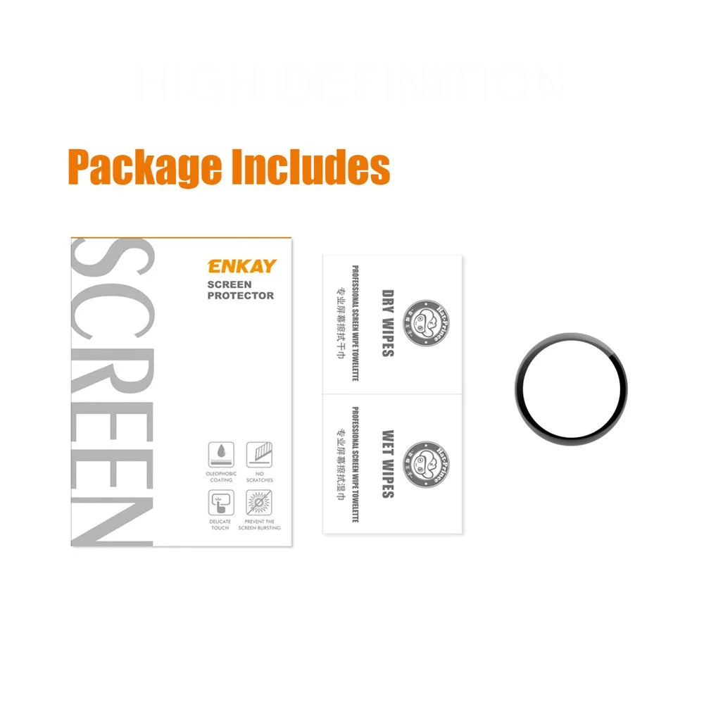 ENKAY HAT PRINCE 3D Curved Full Screen Soft PC Edge + PMMA HD Protector Film for Huawei Watch GT 3 42mm - 7
