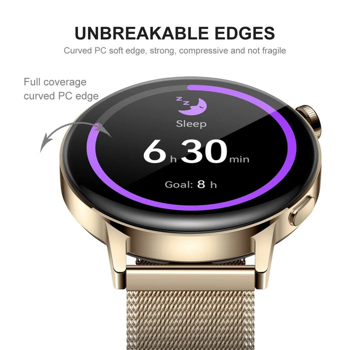 ENKAY HAT PRINCE 5Pcs/Set Full Size 3D Curved Anti-Scratch Soft PC Edge + PMMA HD Screen Protector for Huawei Watch GT 3 42mm - 4