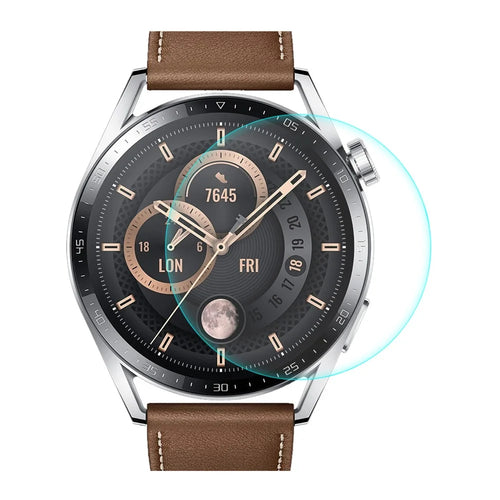 ENKAY HAT PRINCE HD Clear Anti-oil Anti-scratch 0.2mm 9H Hardness 2.15D Arc Edge Tempered Glass Screen Protector for Huawei Watch GT 3 46mm - 1