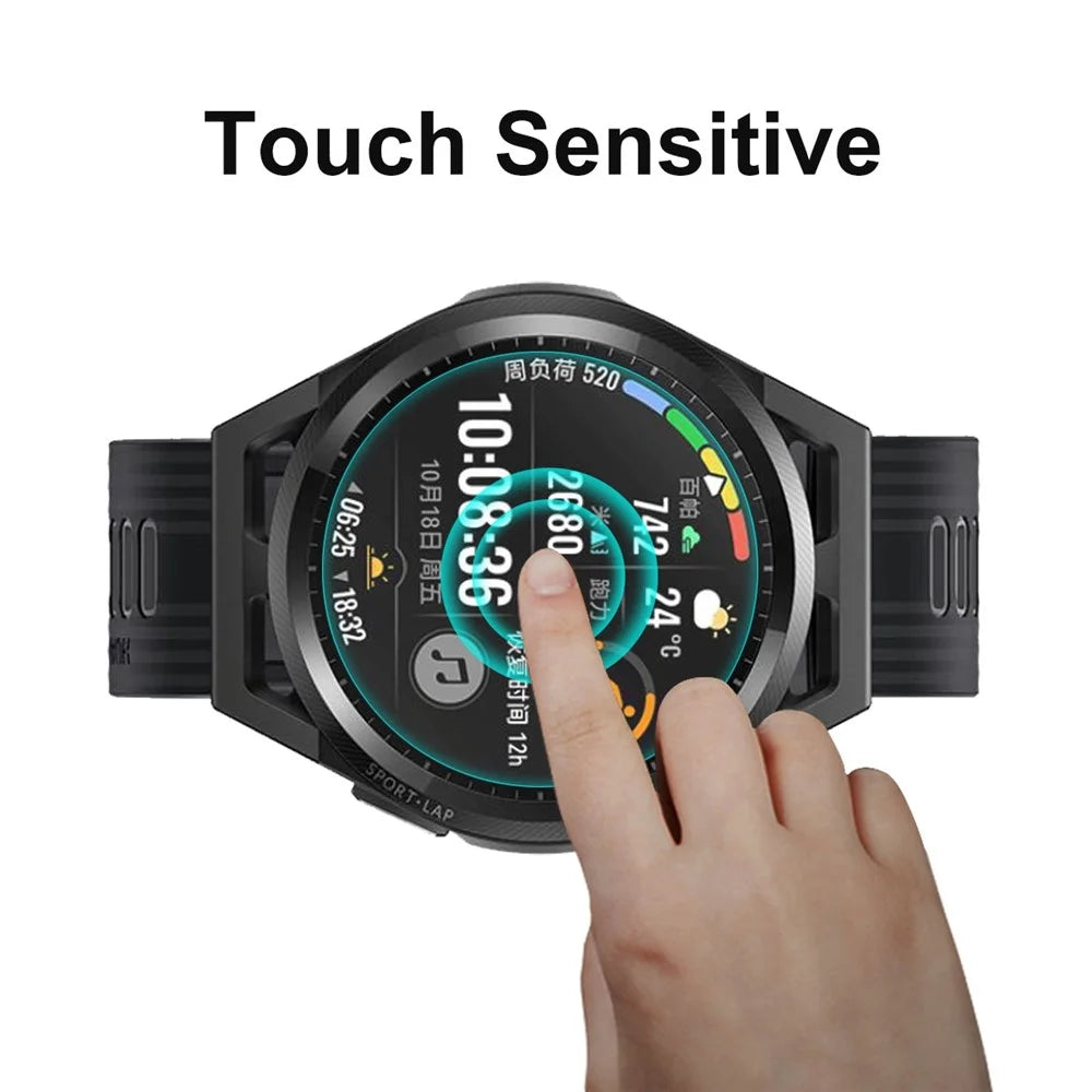 ENKAY HAT PRINCE 2.15D Arc Edge 9H Hardness Anti-Scratch 0.2mm HD Tempered Glass Film for Huawei Watch GT Runner 46mm - 3
