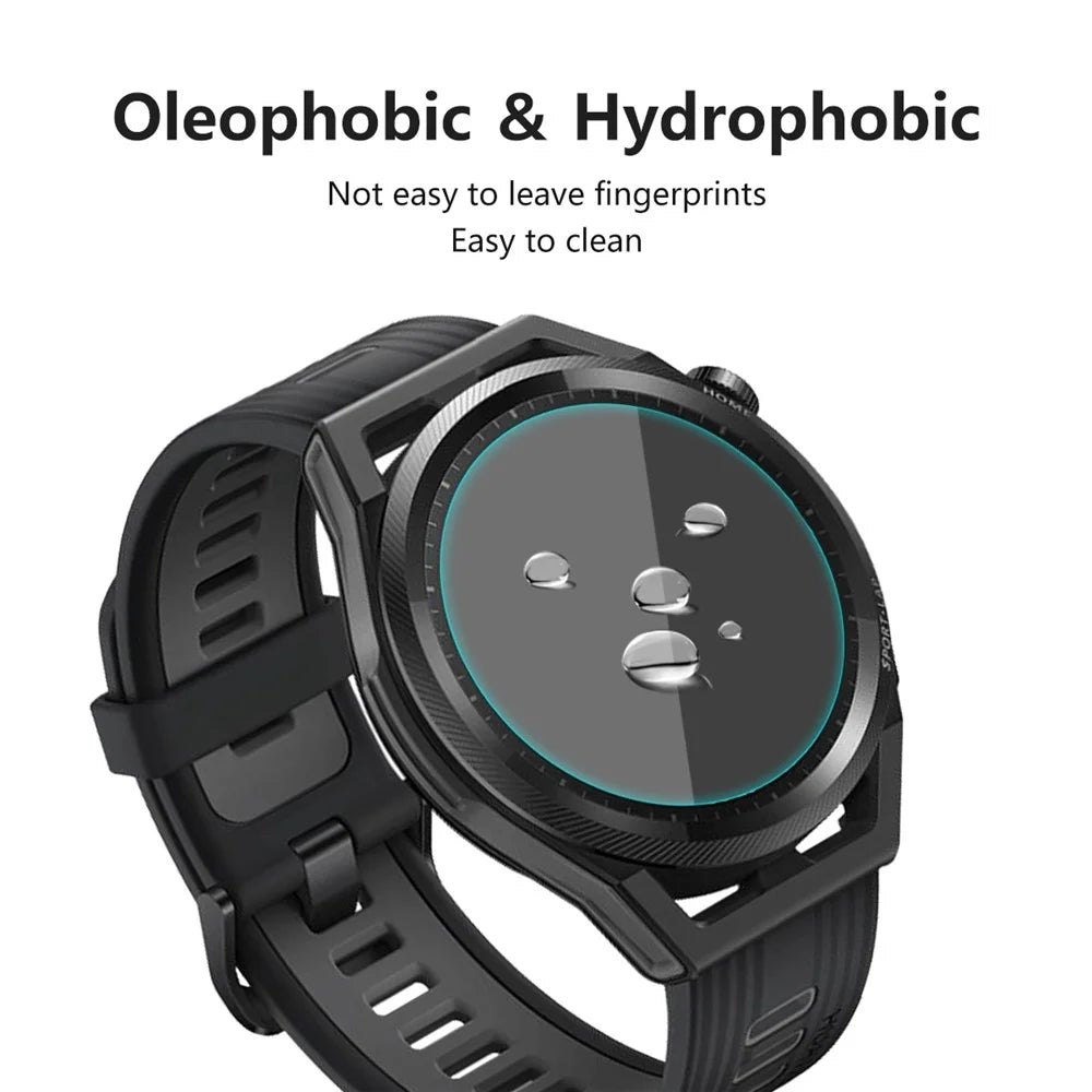 ENKAY HAT PRINCE 2.15D Arc Edge 9H Hardness Anti-Scratch 0.2mm HD Tempered Glass Film for Huawei Watch GT Runner 46mm - 4