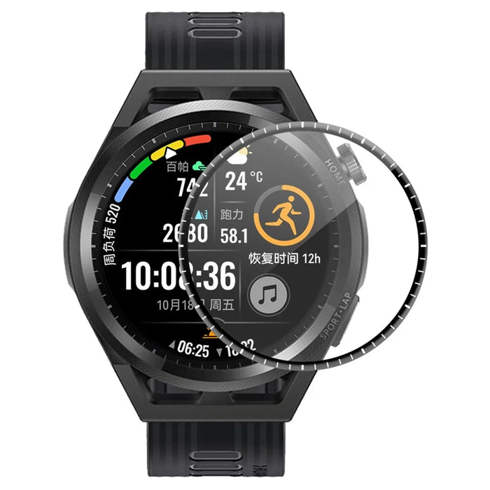 ENKAY HAT PRINCE Full Screen 3D Curved Soft PC Edge + PMMA HD Protector Film for Huawei Watch GT Runner 46mm - 1