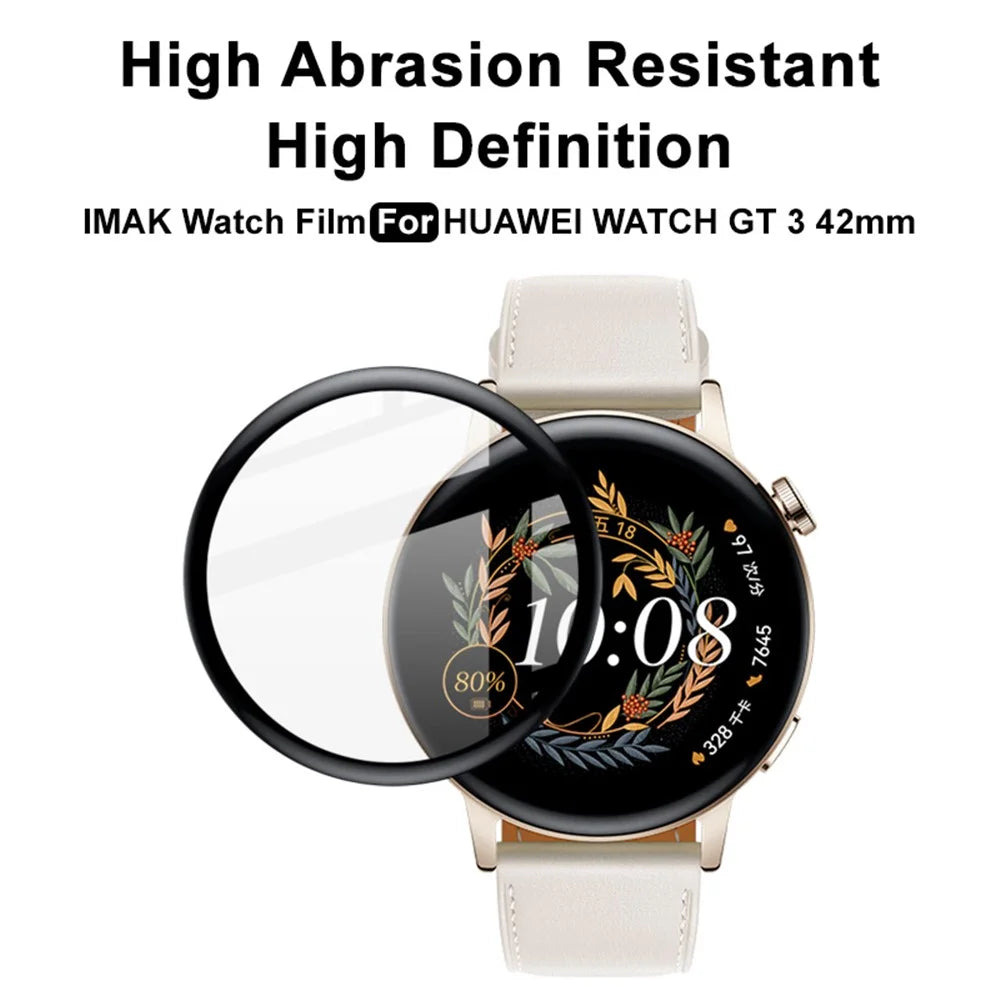 IMAK HD Anti-Bubble PMMA Soft Film Screen Protector for Huawei Watch GT 3 42mm - 4