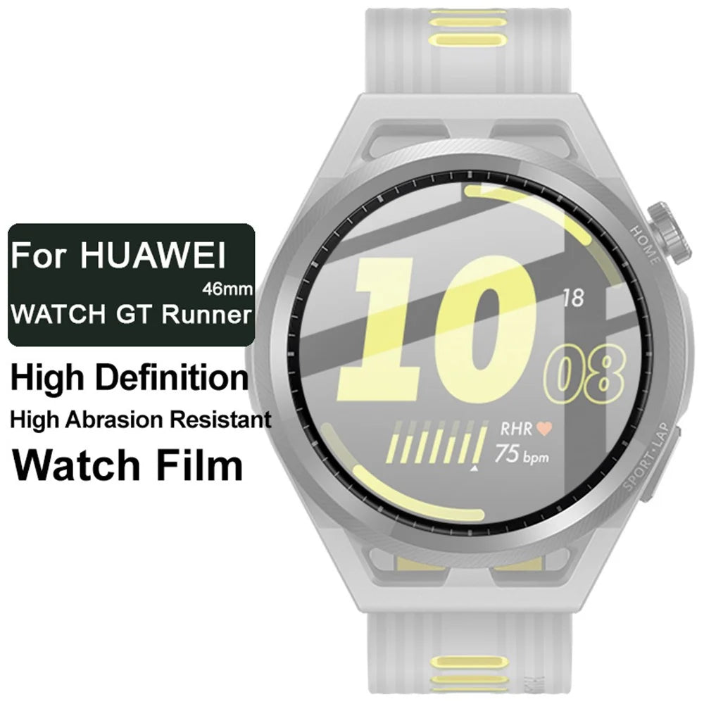 IMAK Scratch-resistant PMMA Organic Glass HD Screen Protector for Huawei Watch GT Runner 46mm - 3