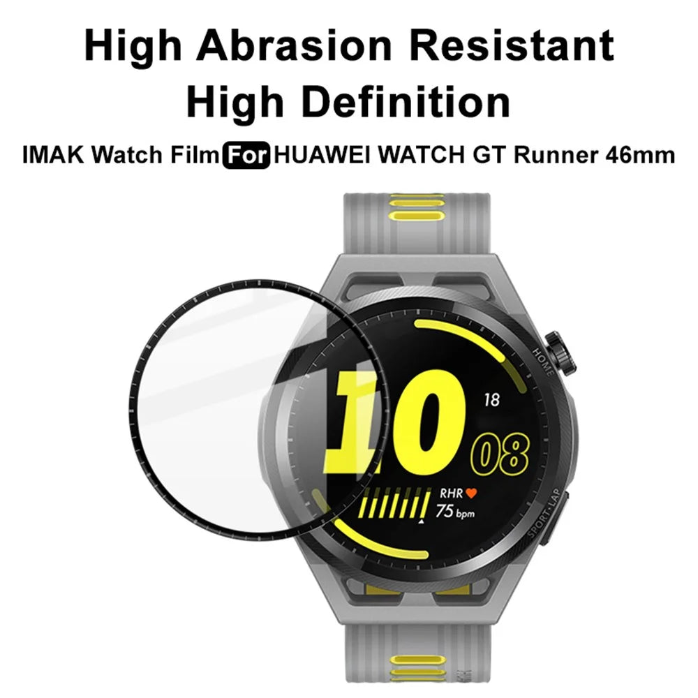 IMAK Scratch-resistant PMMA Organic Glass HD Screen Protector for Huawei Watch GT Runner 46mm - 4
