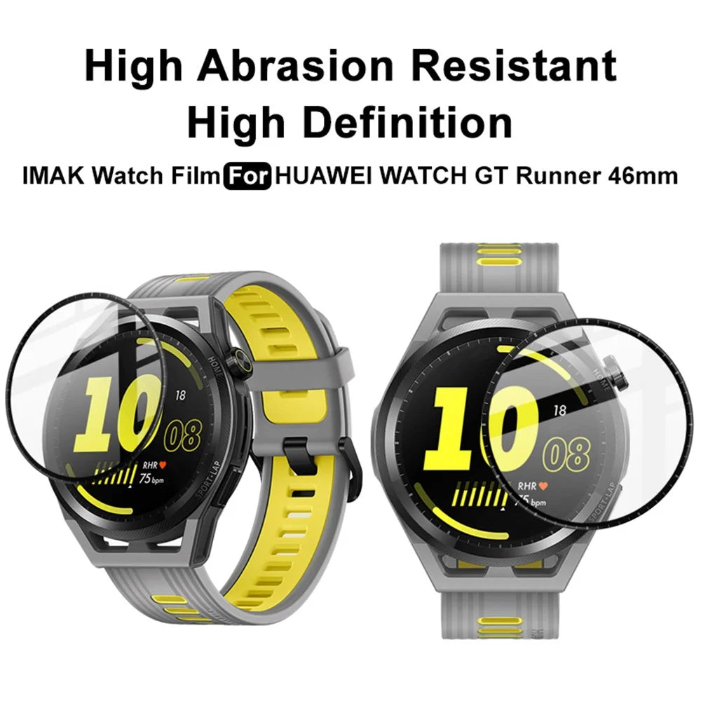 IMAK Scratch-resistant PMMA Organic Glass HD Screen Protector for Huawei Watch GT Runner 46mm - 5