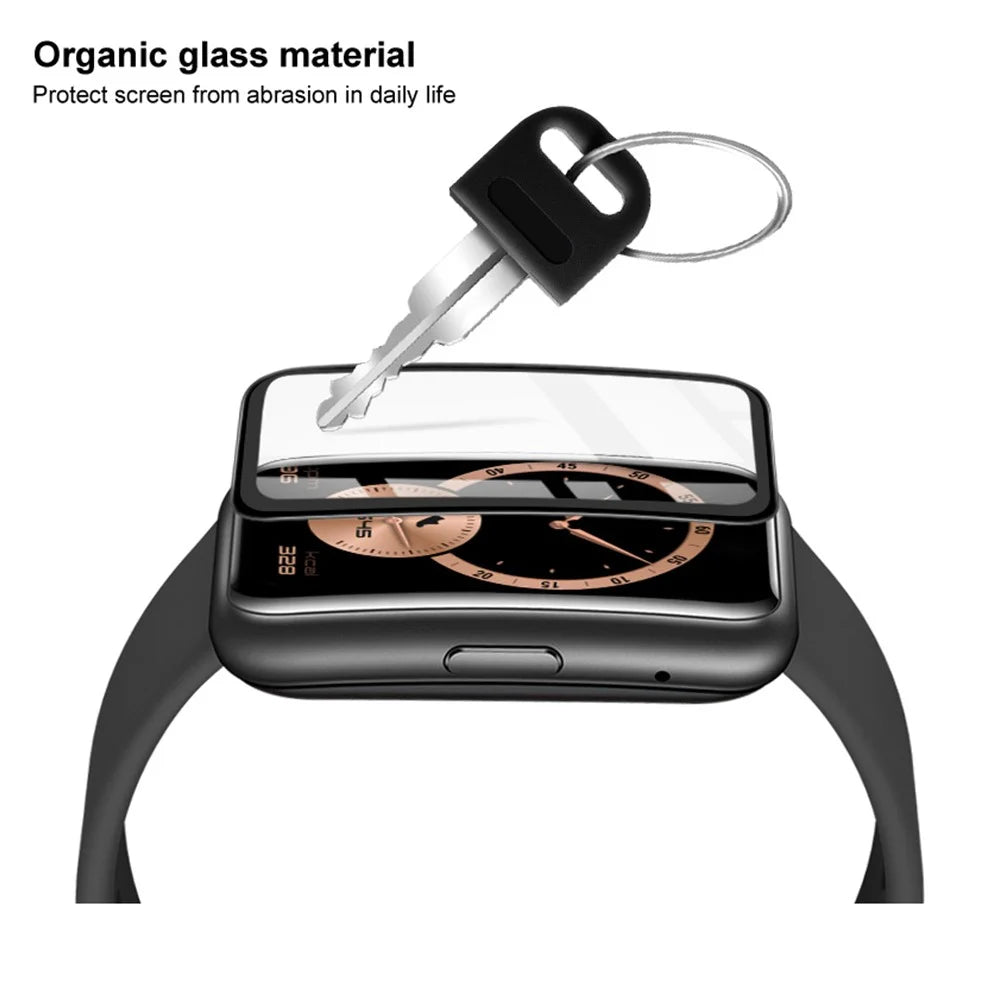 IMAK HD Anti-Scratch Bubble-Free PMMA Organic Glass Soft Screen Protector for Huawei Watch D - 6
