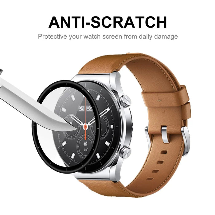 ENKAY HAT PRINCE for Xiaomi Watch S1 Smooth Touch Full Screen 3D Curved Soft PC Edge + PMMA HD Protector Film - 5
