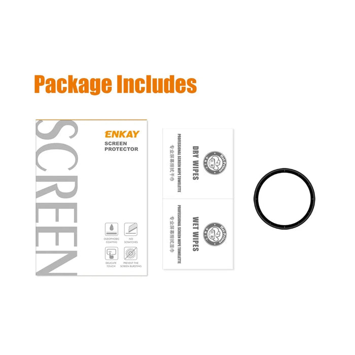 ENKAY HAT PRINCE for Xiaomi Watch S1 Smooth Touch Full Screen 3D Curved Soft PC Edge + PMMA HD Protector Film - 6