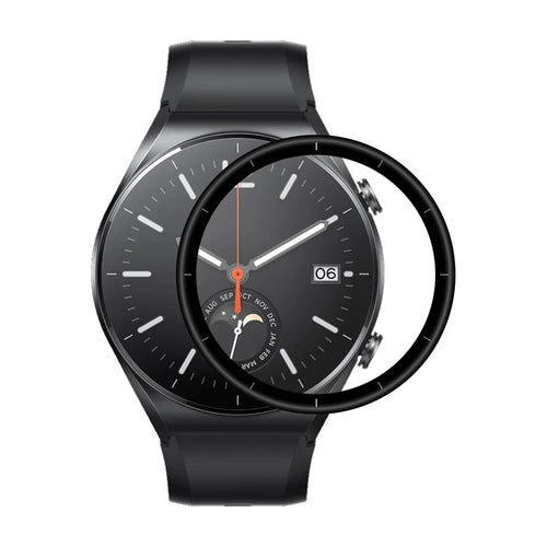 ENKAY HAT PRINCE Screen Protector for Xiaomi Watch S1, 3D Curved Full Coverage Protection Soft PC Edge + PMMA Glass Feel HD Film - 1