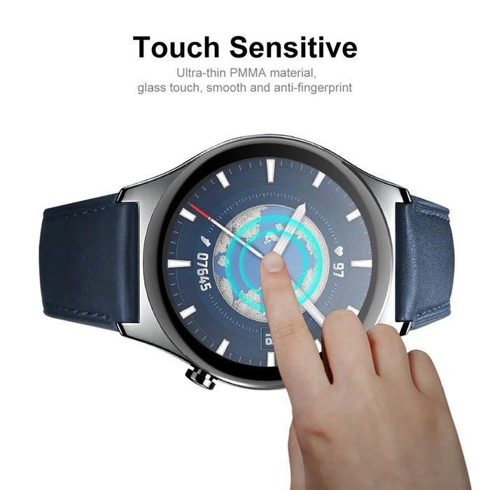 ENKAY HAT PRINCE Screen Protector for Honor Watch GS 3, Touch Sensitive 3D Curved Soft PC Edge + PMMA HD Full Cover Protective Film - 4