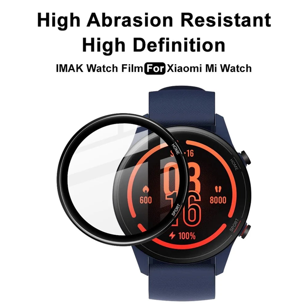 IMAK for Xiaomi Mi Wacth Color Sport Smooth PMMA Watch Screen Protector High Abrasion Resistant Screen Touch Film - 4