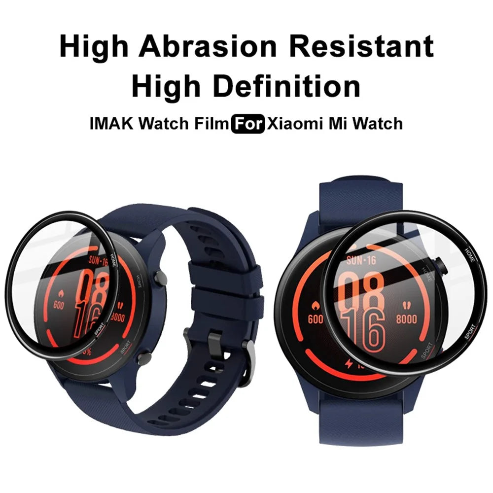 IMAK for Xiaomi Mi Wacth Color Sport Smooth PMMA Watch Screen Protector High Abrasion Resistant Screen Touch Film - 6