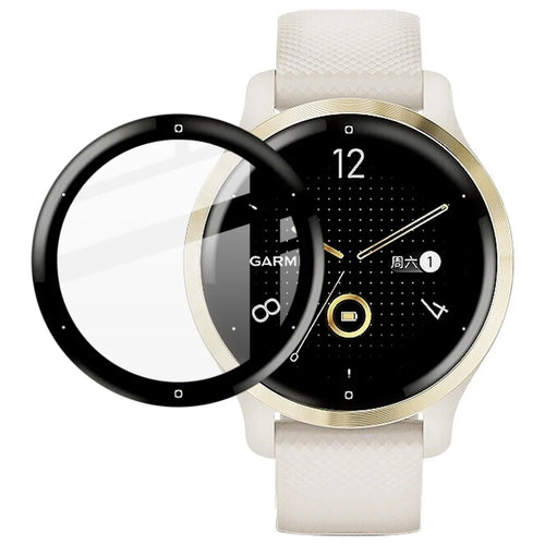 IMAK High Definition Soft PMMA Film for Garmin Venu 2S, HD Clear Anti-scratch Bubble-free Screen Protector - 1