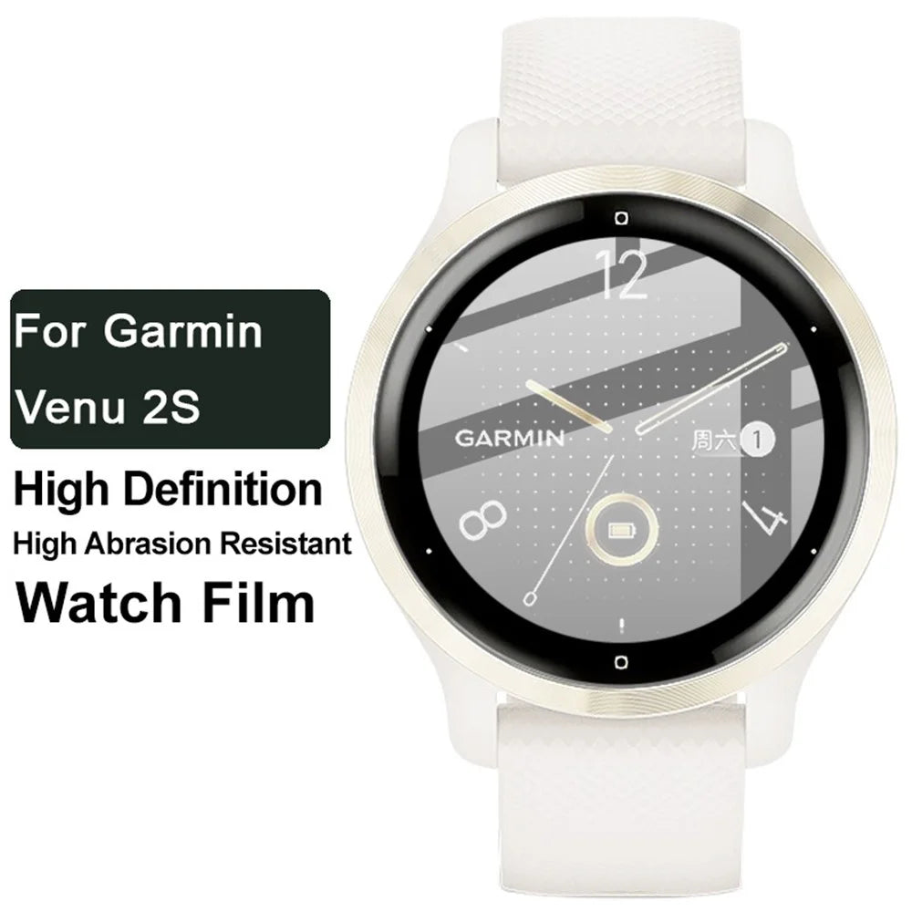 IMAK High Definition Soft PMMA Film for Garmin Venu 2S, HD Clear Anti-scratch Bubble-free Screen Protector - 3