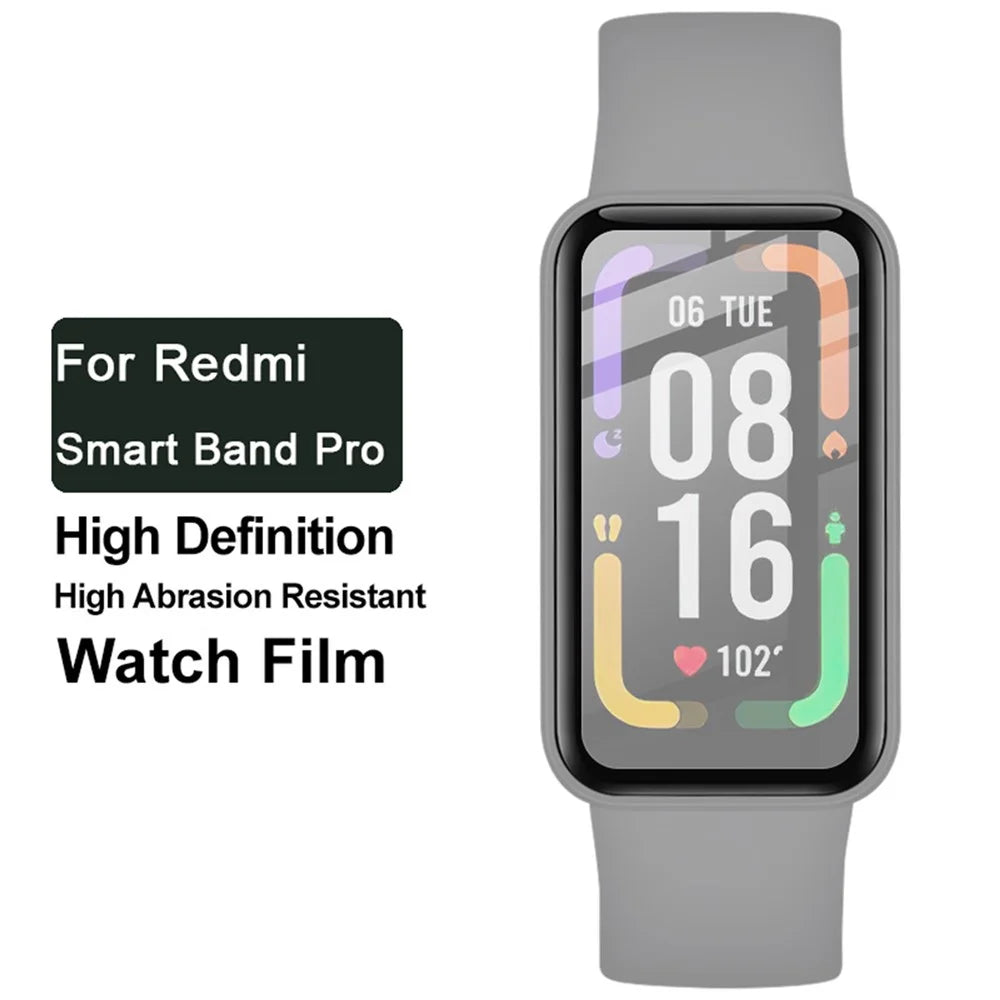 IMAK for Xiaomi Redmi Smart Band Pro HD Ultra-slim PMMA Watch Screen Protector Smooth Anti-abrasion Screen Touch Film - 3