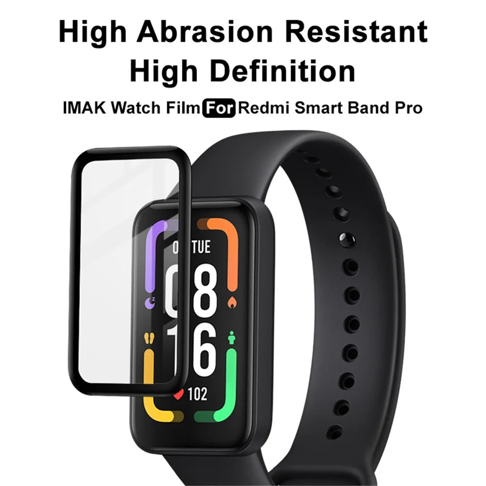 IMAK for Xiaomi Redmi Smart Band Pro HD Ultra-slim PMMA Watch Screen Protector Smooth Anti-abrasion Screen Touch Film - 5