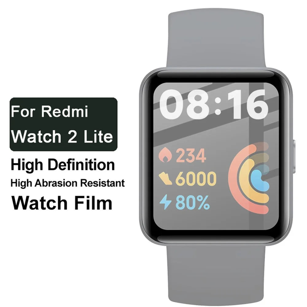 IMAK for Xiaomi Redmi Wacth 2 Lite High Definition Ultra-slim PMMA Watch Screen Protector Anti-scratch Smooth Screen Touch Film - 3