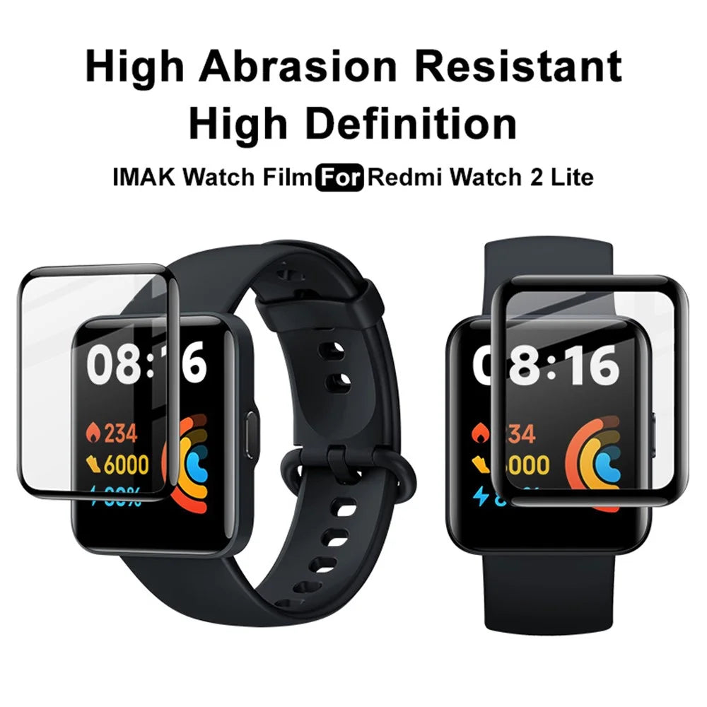 IMAK for Xiaomi Redmi Wacth 2 Lite High Definition Ultra-slim PMMA Watch Screen Protector Anti-scratch Smooth Screen Touch Film - 6