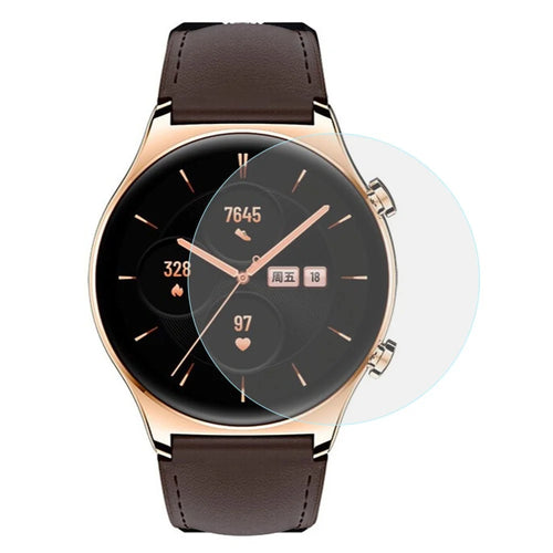 For Honor Watch GS 3 Smart Watch Screen Protector 0.3mm Arc Edge HD Clear Tempered Glass Anti-Explosion Film - 1