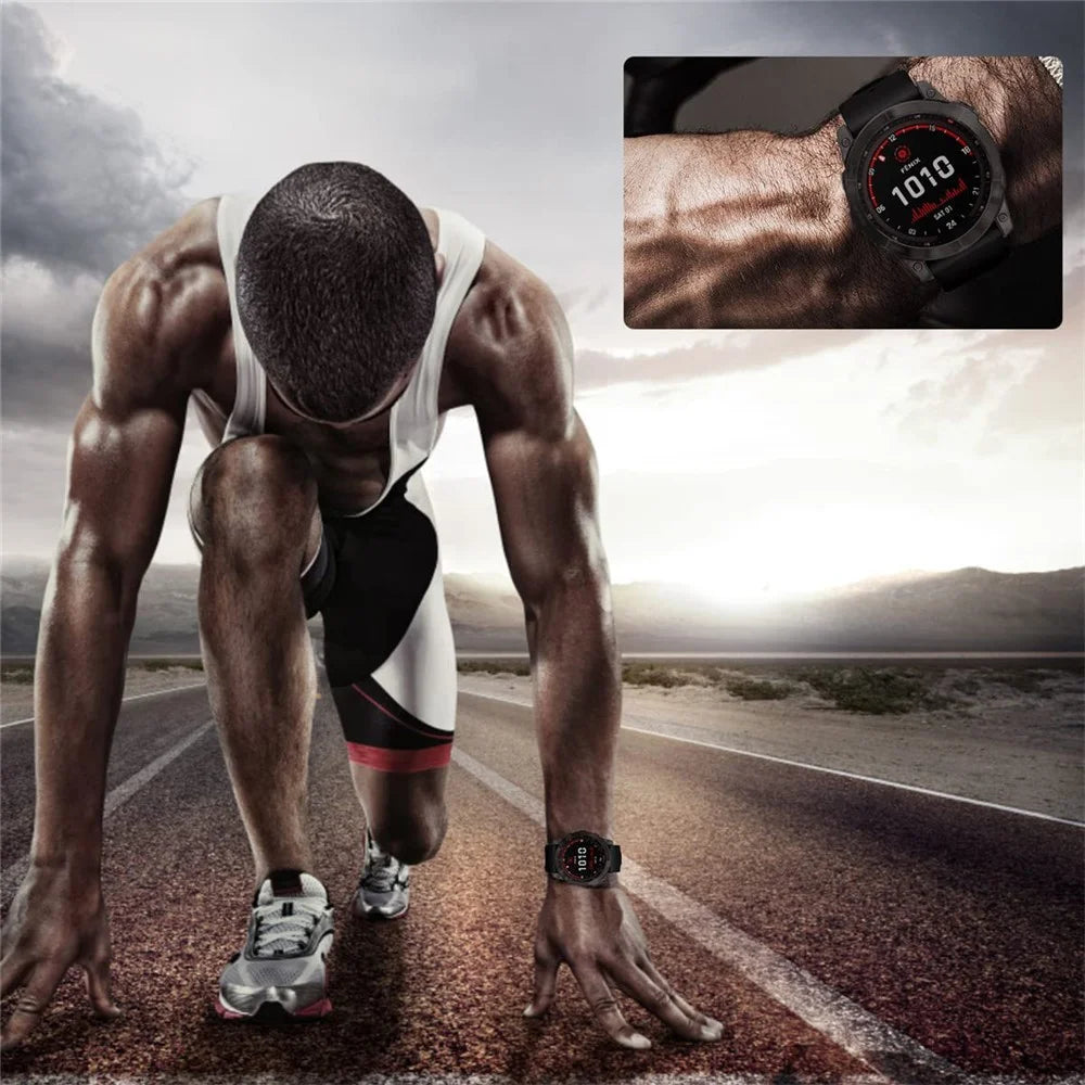 For Garmin Fenix 7 Ultra-Thin 0.3mm Watch Screen Protector 2.5D Hot Bending Explosion-proof Clear Tempered Glass Film - 5