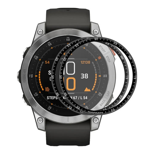 ENKAY HAT PRINCE 2Pcs/Set Full Screen Protector for Garmin Epix, 3D Curved Soft PC Edge + PMMA Ultra Clear Smart Watch Protective Film - 1