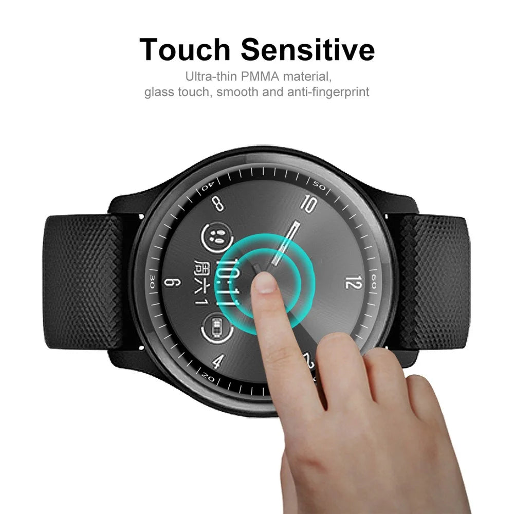 ENKAY HAT PRINCE Screen Protector for GarminMove Sport, Full Coverage 3D Curved PMMA Screen Protector Film PC Edging with Scale - 4