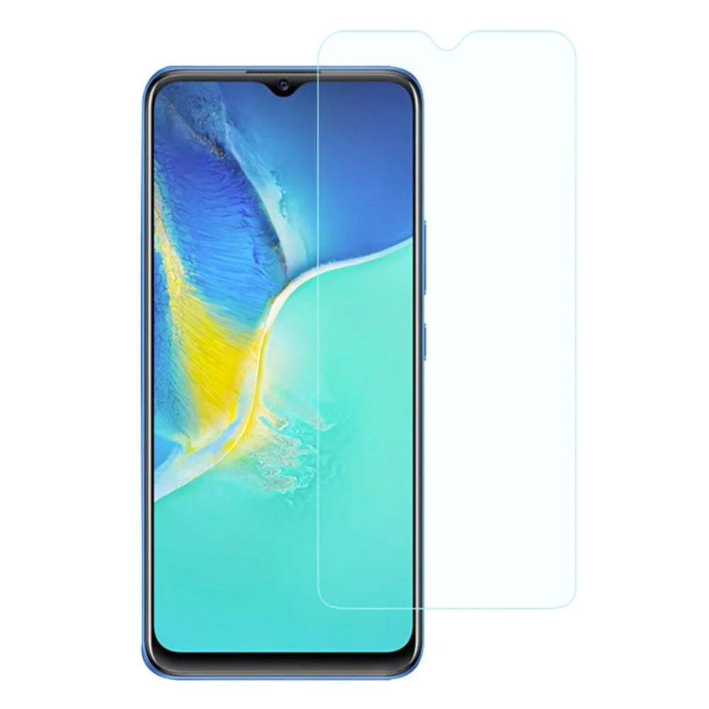 For vivo Y01 0.3mm Ultra Slim Tempered Glass Film Arc Edge Shatter-proof Screen Protector Guard - 1
