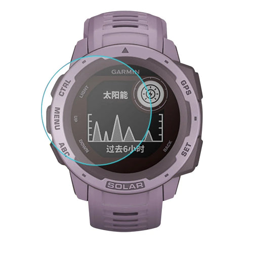 For Garmin Instinct Solar/Instinct 2 D32mm Flexible TPU Film High Definition Anti-explosion Easy Installation Screen Protector - 1