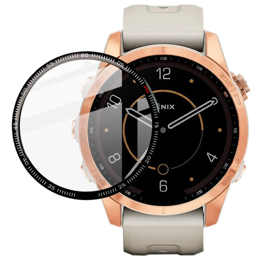 IMAK for Garmin Fenix 7S High Definition Ultra Thin PMMA Smart Watch Protective Film Anti-scratch Screen Protector - 1