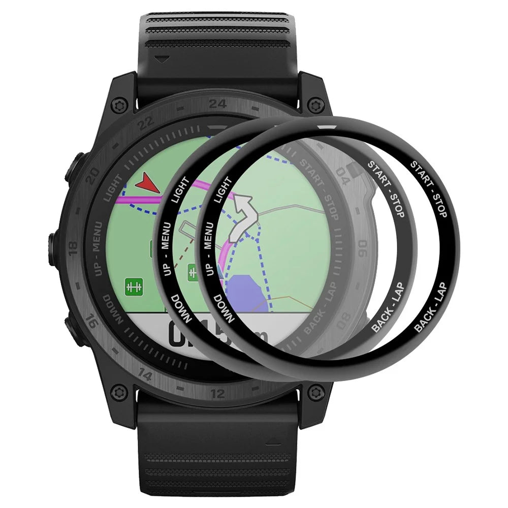 ENKAY HAT PRINCE 2Pcs/Set For Garmin Tactix 7/7 Pro 3D Curved Soft PC Edge Screen Protector HD Clear PMMA Full Screen Cover Film - 1