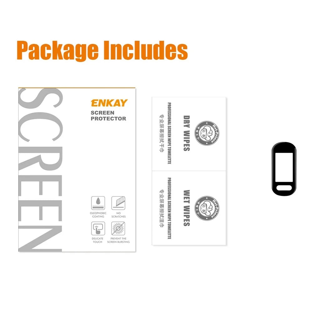 ENKAY HAT PRINCE For GarminSmart 5 Screen Protector HD Clear Soft PC Edge + PMMA 3D Curved Full Cover Full Glue Screen Cover Film - 5