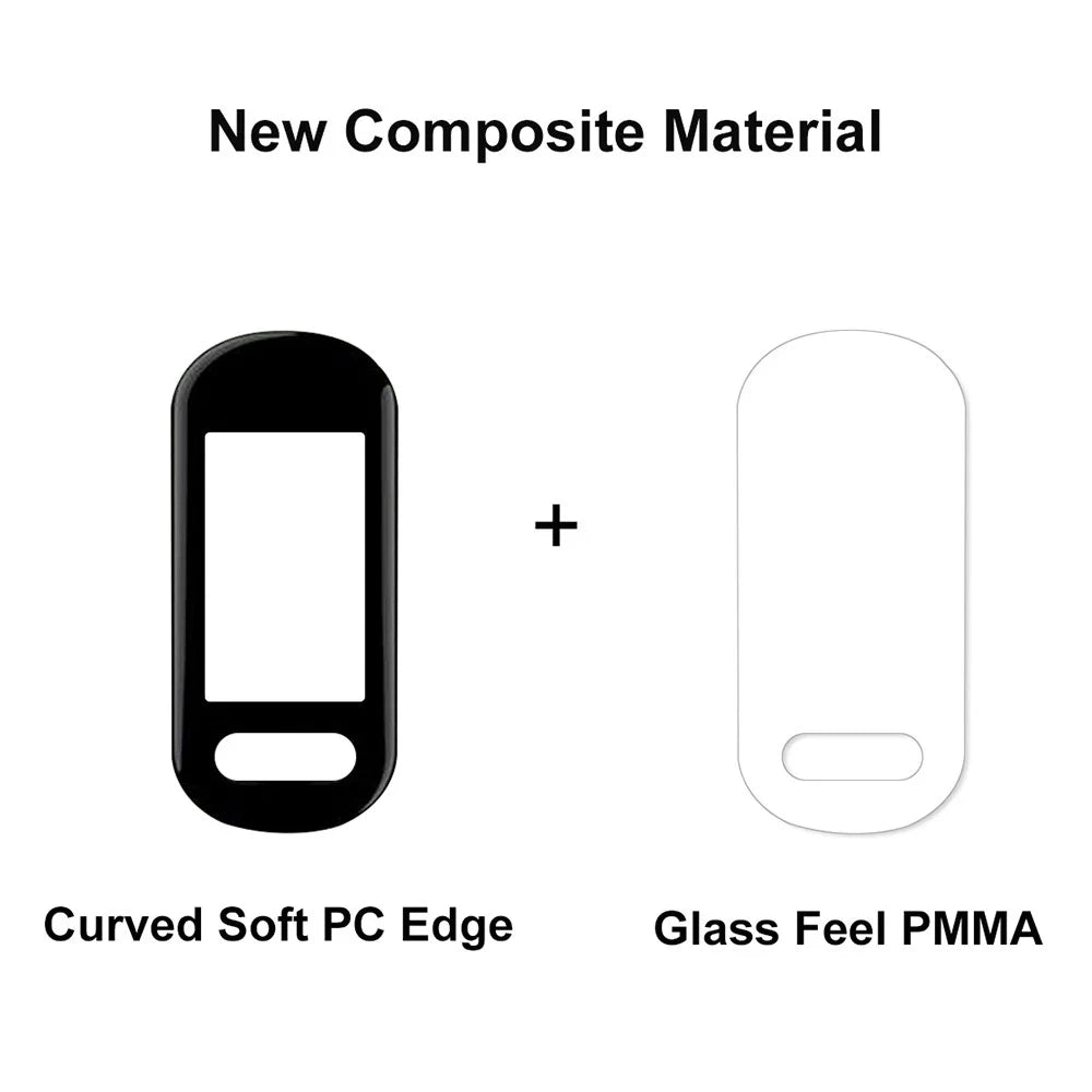 ENKAY HAT PRINCE 2Pcs/Set For GarminSmart 5 HD Clear Soft PC Edge Screen Protector Film, PMMA 3D Curved Full Cover Anti-scratch Screen Cover - 3