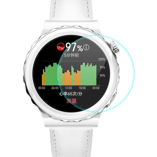 ENKAY HAT PRINCE for Huawei Watch GT 3 Pro 43mm Anti-Scratch 0.2mm 9H High Aluminium-silicon Glass HD Tempered Glass Film Watch Screen Protector - 1