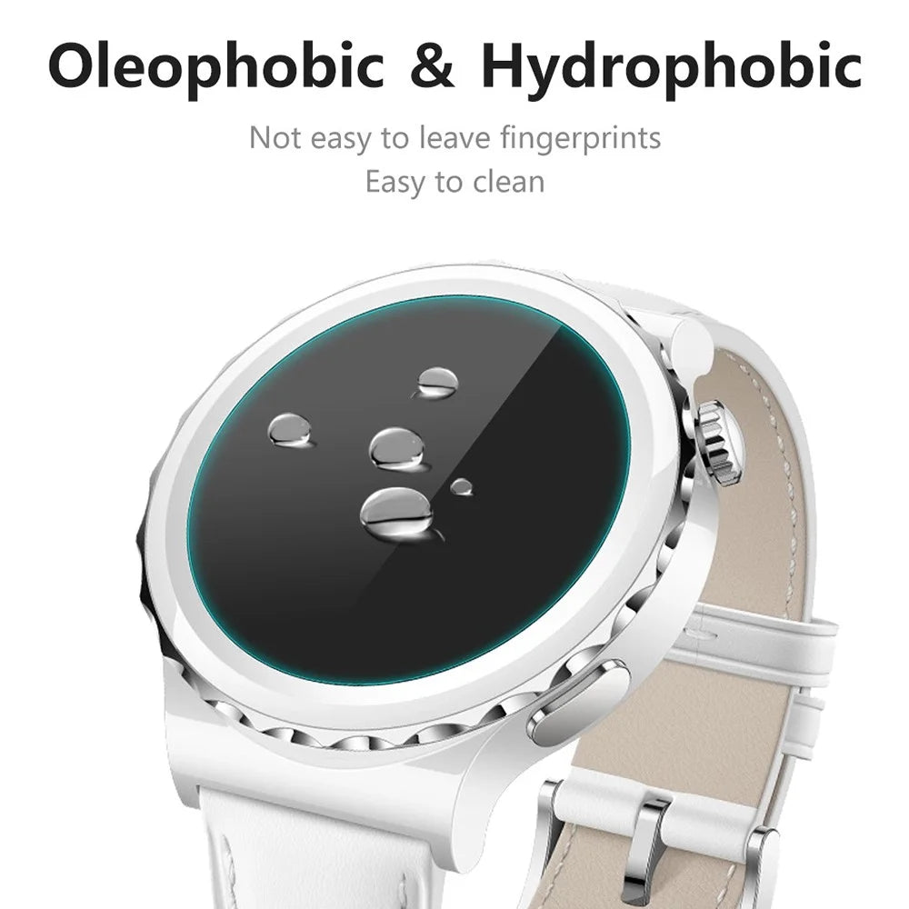 ENKAY HAT PRINCE 2Pcs/Set for Huawei Watch GT 3 Pro 43mm Anti-Scratch Smart Watch Screen Protector 0.2mm 9H High Aluminium-silicon Glass HD Tempered Glass Film - 4