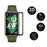 ENKAY HAT PRINCE 2Pcs/Set for Huawei Band 7/Band 6/Honor Band 6 3D Curved Soft PC Edge + PMMA Ultra Clear Protective Film High Transparency Full Coverage Protector - 2