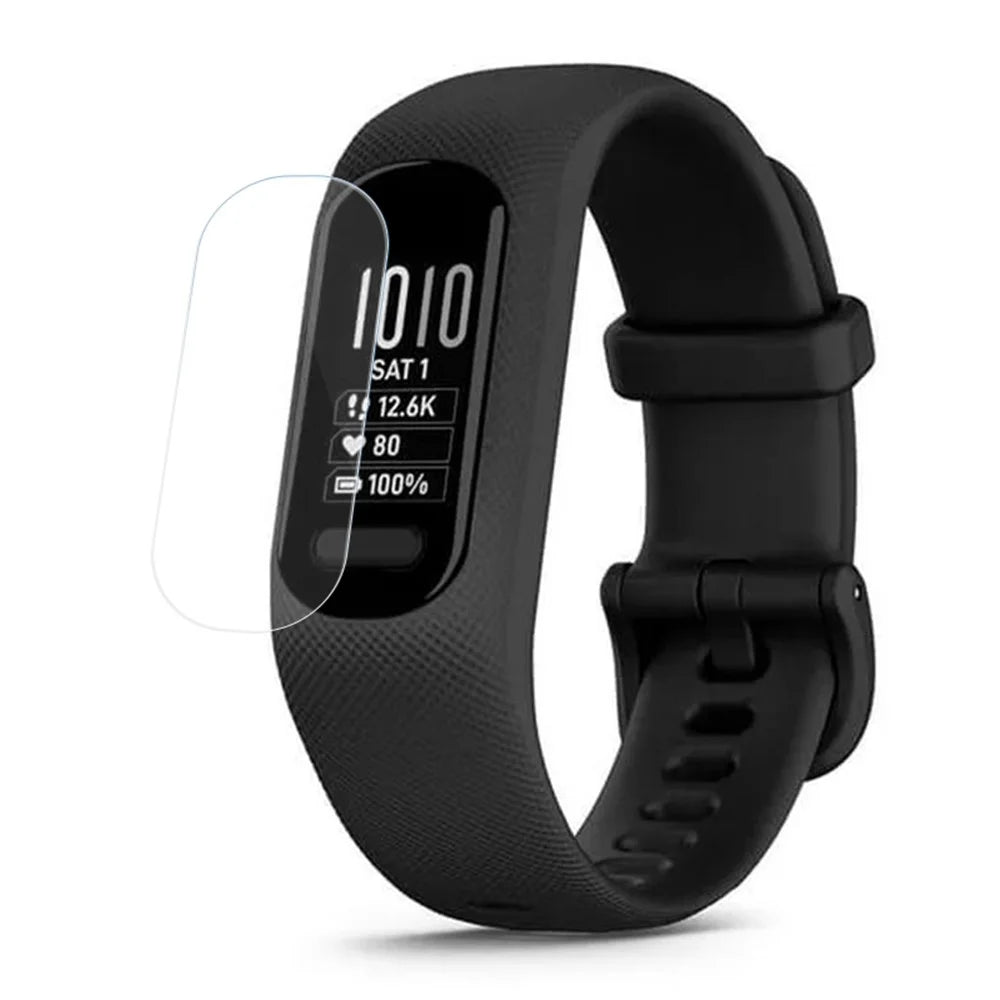 For Garmin Vivosmart 5 Soft HD Clear TPU Film Anti-scratch Full Cover Wear-resistant Screen Cover Shield - 1