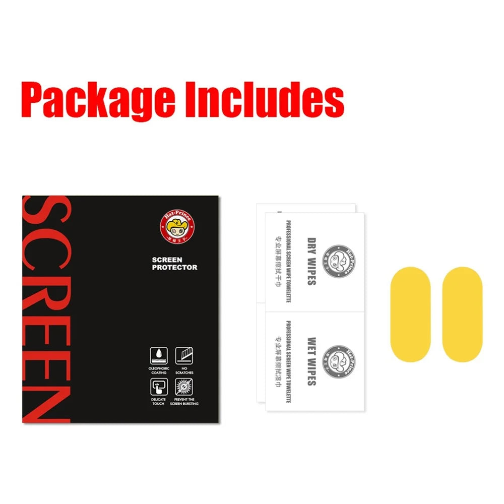 2Pcs / Set HAT PRINCE for Xiaomi Mi Band 7 Anti-explosion Anti-scratch Full Coverage Full Glue Soft TPU Screen Protective Film - 7