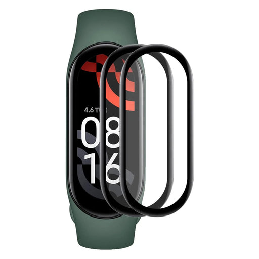 ENKAY 2Pcs / Set Screen Protector for Xiaomi Mi Band 7 3D Curved Soft PC Edge + Ultra Clear PMMA Full Screen Film - 1