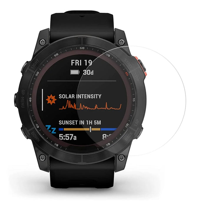 Soft TPU Screen Protector for Garmin Fenix 7X 51mm, High Transparency Explosion-proof Screen Film - 1